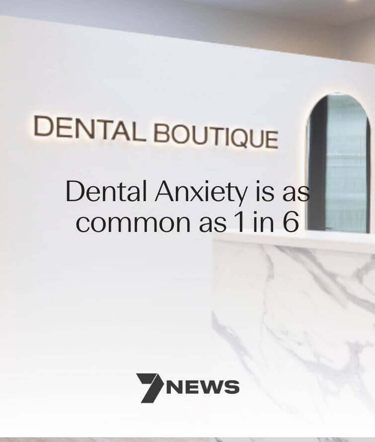 Dental Anxiety is as common as 1 in 6